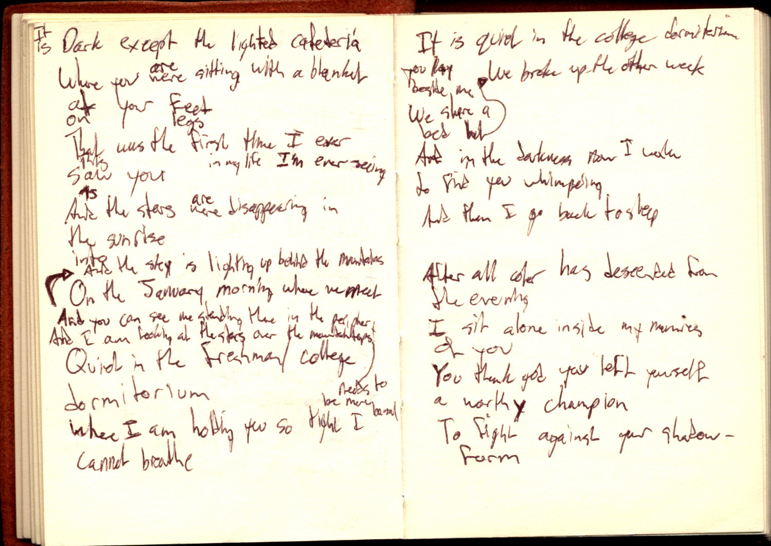 Nightlight Lyrics Sheet 20